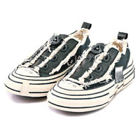 今年初登場的Yohji Yamamoto× xVESSEL G.O.P. Sneakers，鞋身採用FITGO Lacing System代替鞋帶。