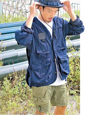 norbit by Hiroshi Nozawa Field Jacket $3,180、4 Way伸縮性彈力短褲 $2,080（A）