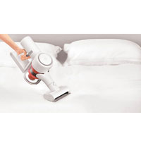 高速電動除蟎除塵床刷可深入床褥深層纖維，吸走99%塵蟎。