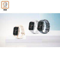 GTS 2智能手錶提供流光金、海豚灰、曜石黑3色選擇。售價：$1,298/各（a）