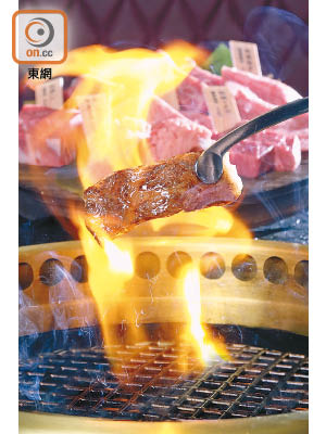 日本和牛成燒肉主角，肉嫩富油香。