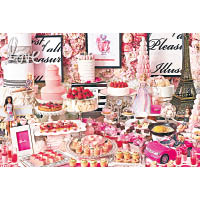The Strings表參道酒店二樓的GRAMERCY HOUSE餐廳現正舉行「 STRAWBERRYHOLIC ~Barbie in Paris~」甜品自助餐。