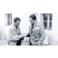 Adolf Dassler（左）及Rudolf Dassler（右）早年一同成立運動品牌Gebruder Dassler，二人分別負責設計及營銷工作。