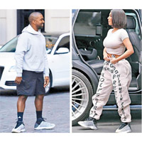 Kanye West及其妻Kim Kardashian好早已經着用YZY QNTM，不過鞋款至今推出的顏色都只有幾款。
