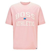 BOSS×Russell Athletic淺粉紅色上衣 $1,150（A）