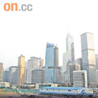 隨着上海加快發展，輿論普遍擔心香港國際金融中心地位備受威脅。（麥潤田攝）