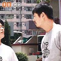 陸智豪（左）指香港面對內憂外患，香港的中介角色無運行。