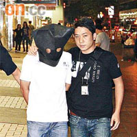 被告陳志林（左）昨被判囚一年。	（資料圖片）