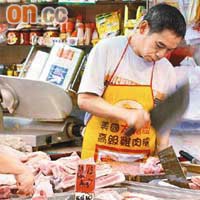 進口急凍肉類漸漸受本港市民歡迎。