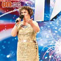 靚聲村姑Susan Boyle大熱倒灶，決賽只得第二名。
