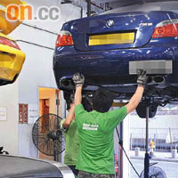 汽車維修業界擔心實施的新標準增業界經營困難。