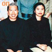 陳振聰妻子譚妙清（右）今日會在庭上講述夫妻關係。