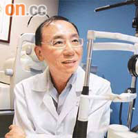 胡志鵬醫生聲稱已向病人講解手術後的併發症風險。（鍾麗珊攝）
