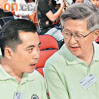 隨着李國能提早退休，黃仁龍（左）亦傳無意連任律政司司長。
