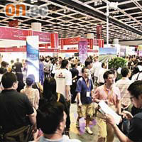 香港每年舉辦大大小小的展覽不勝其數，吸引不少外商，連帶本港的酒店和餐飲業亦受惠。