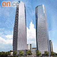 滙豐進駐上海國金中心作為集團中國總部。