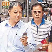 電單車司機劉國強（左）的案件幾經折騰，昨被判罰款三千元，與小巴司機謝智能（右）的判罰大相逕庭。	（資料圖片）