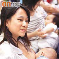 母乳含有豐富磷脂，有助嬰兒腦部發育。	（資料圖片）