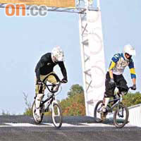 本港BMX單車隊昨日仍在操練，為奪金而努力，不過該賽事賽程至今未知。