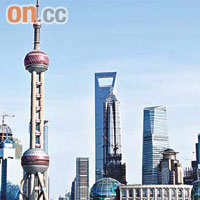 上海矢言要在二○二○年打造成國際金融中心，對本港構成正面競爭。	（資料圖片）