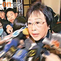 劉健儀不認同公、社兩黨行為，但認為議員不應發動流會。