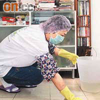 保持家居清潔有助預防蠅蛆繁殖。	（資料圖片）