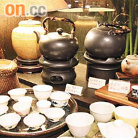 台灣茶藝已結合文化和藝術，連茶具亦非常講究。	（圖片由被訪者提供）