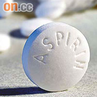 阿士匹靈是常用止痛藥之一。