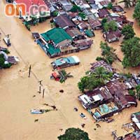 去年十月芭瑪風災幾乎淹沒位於呂宋島西北部的整個邦阿西楠省。
