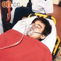 被告譚浩南案發後亦受傷送院急救。	（資料圖片）
