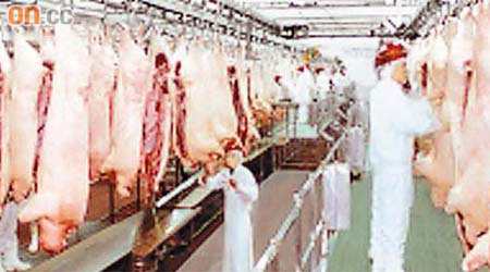長城牌強調火腿豬肉生產流程不會添加水銀。	（遠大貿易網頁圖片）
