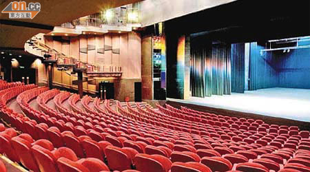 葵青劇院演藝廳觀眾席中間不設通道，惹起不滿。（康文署提供圖片）