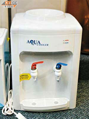 Aqua Cooler可能會引致短路，供應商已自願回收。