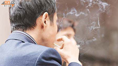 研究顯示，每日吸煙逾二十支的煙民，出現陽痿的機會比非煙民高近五成。	資料圖片