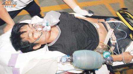 男傷者陳勇熙現仍在醫院接受治療。	（資料圖片）