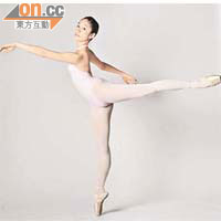 張菁雅自五歲起接受芭蕾舞訓練，舞技非凡。