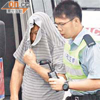 王耀波當日事發後被捕，蒙頭帶署助查。