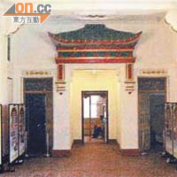 虎豹別墅的起居室曾經用作展覽用途。