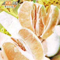 相傳曾為皇帝品嘗的台南特產麻豆文旦柚今年首次於港有售。