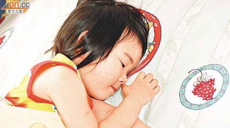 外國研究指，幼兒睡眠不足，影響日後肥胖機會。	（資料圖片）