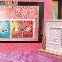 歲次辛卯（兔年）郵票是香港郵政賀歲生肖郵票第三輯最後一套，展示巧兔可愛逗趣一面。