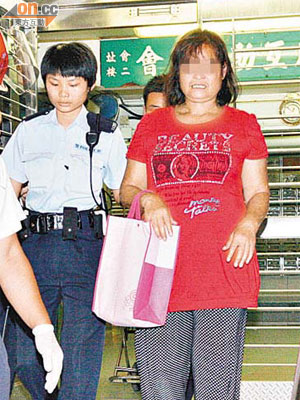 涉責打女兒被捕及企圖自殺的泰婦送院。