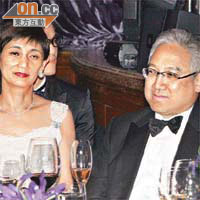 利豐係Crabtree合作夥伴，董事總經理馮國綸夫婦雙雙出席派對。