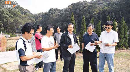 立法會議員認為，大埔馬屎洲水汒田私營骨灰龕場，破壞郊野公園環境，要求政府立法規管。