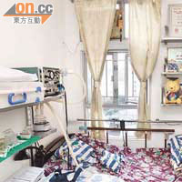 賴凱詠的睡房經特別設計，讓他可在家休養，毋須長期留醫。