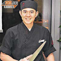 《超級無敵獎門人》御用日本料理師傅金城雅洋，特別到場為大家炮製頂級魚生。