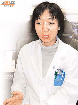 蘇詠儀指最近發現「POU2F1」基因與中國人糖尿病有獨特關連。