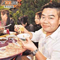 林澄光同鄧達智係最佳食友，經常天南地北周圍去搵好嘢食。