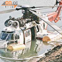 就去年底超級美洲豹直升機急降水塘，廠方報告指直升機的動力渦輪超速屬罕見情況。	（資料圖片）