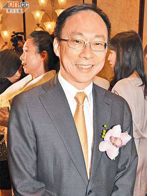 日本大地震後，李君豪覺得資金嘅安全港都係首選香港。	（徐家浩攝）